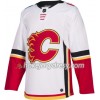 Pánské Hokejový Dres Calgary Flames Blank Adidas Bílá Authentic